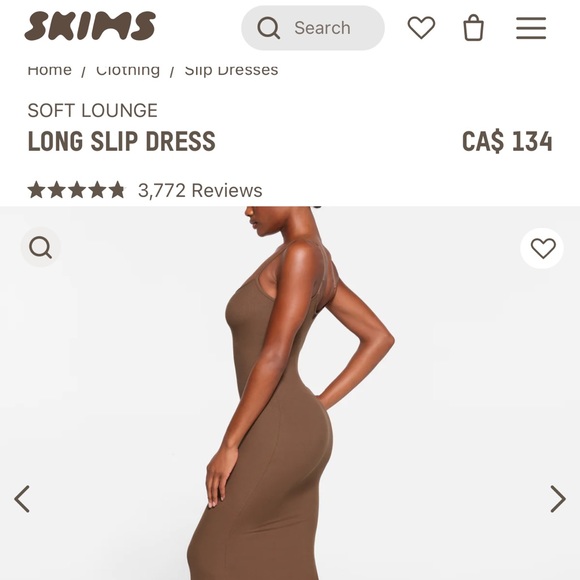 SKIMS Dresses & Skirts - SKIMS 2X Soft Lounge Long Slip Dress